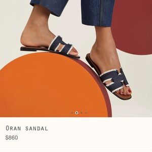Hermes Oran sandal